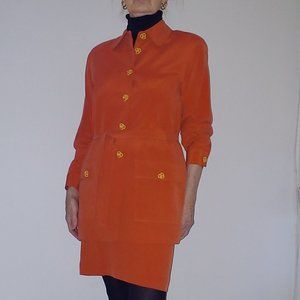 Rena Rowan Silk 2 pc. Suit size 4